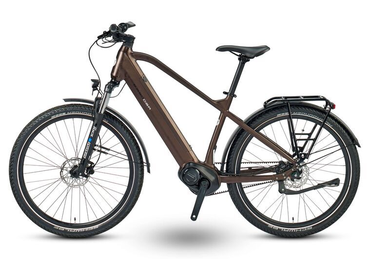 Storck E-Raddar erde.1 (2022) | Diamond | satin coffee brown matte | 27.5" | 48 cm | < 100 km | e:RADDAR 2