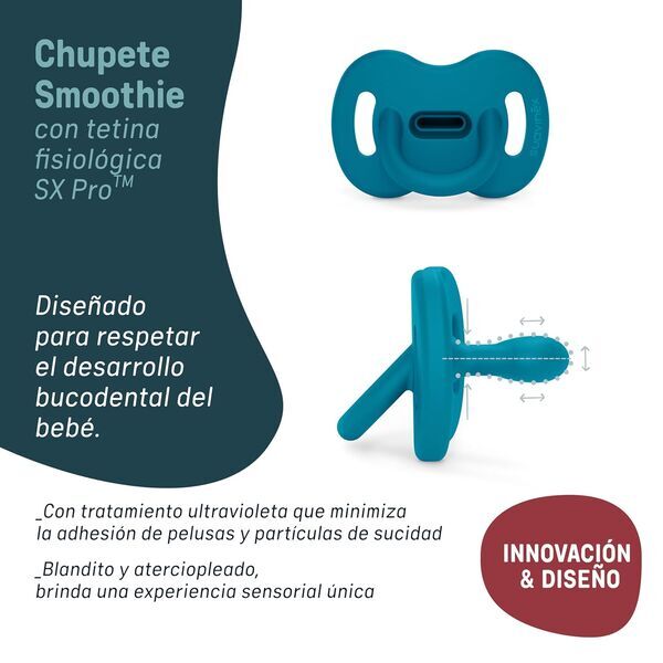 Suavinex Schnuller aus Silikon 4er-Pack | Mehrfarbig | 0 Monate – 6 Monate 2