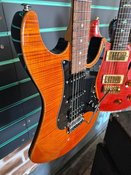 Suhr Pro Series S3 Dealer Select GG Orange 2011 Electric Guitar | orange, image 3 of 5
