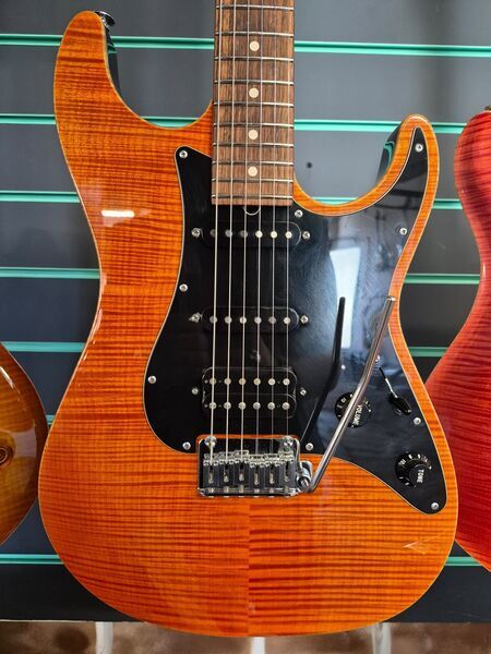 Suhr Pro Series S3 Dealer Select GG Orange 2011 Electric Guitar | orange, image 4 of 5