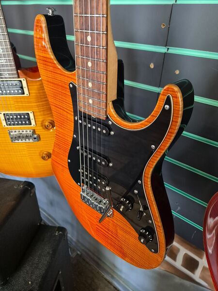 Suhr Pro Series S3 Dealer Select GG Orange 2011 Electric Guitar | orange, image 5 of 5