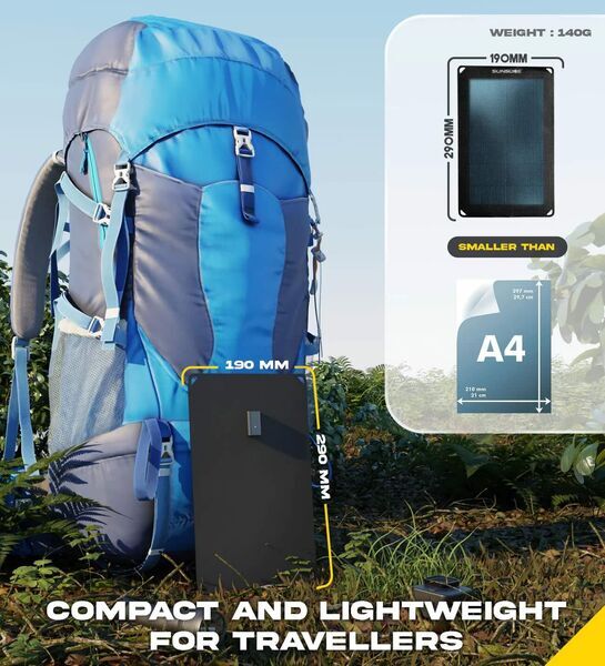 Sunslice Fusion FLEX 6 (6W) Solarpanel | sort 2