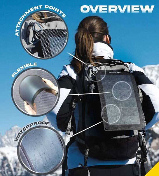 Sunslice Fusion FLEX 6 (6W) Solarpanel | sort 3