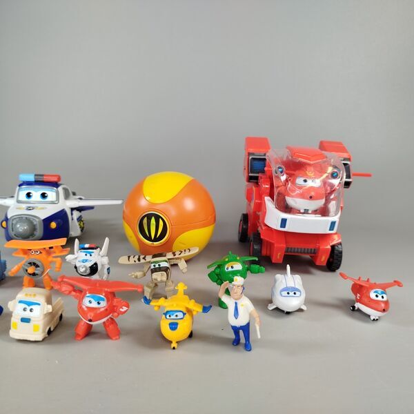 Super Wings Figuren Set - 18 Flugzeugfiguren | multicolored 5