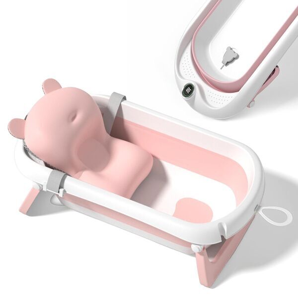 Superbe Bebe Faltbare Babybadewanne | pink 4
