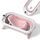 Superbe Bebe Faltbare Babybadewanne mit Badesitz | rosa thumbnail 1/2
