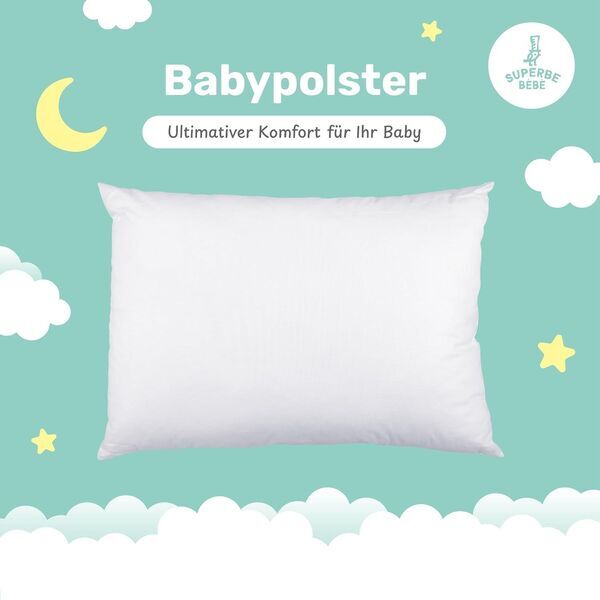 Superbe Bebe Kinderkissen | white 5