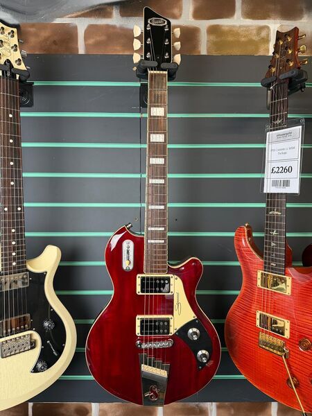 Supro Silverwood Transparent Red 2019 Electric Guitar | red, image 2 of 5