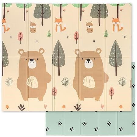 Sweety Fox Krabbelspielmatte | brown 1