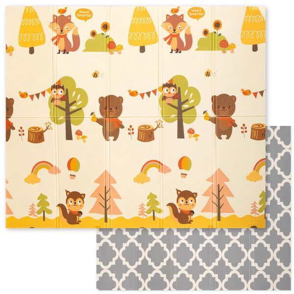 Sweety Fox Krabbelspielmatte | beige 1