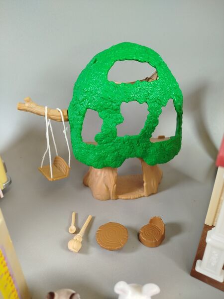 Sylvanian Families Set - Baumhaus, Kindergarten-Bus, Himbeerhaus | multicolored 3