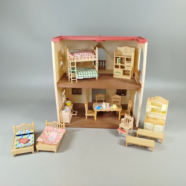 Sylvanian Families Starter-Haus & Wohnmobil Set mit Möbeln and Figuren | multicolored 3