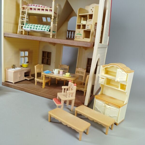 Sylvanian Families Starter-Haus & Wohnmobil Set mit Möbeln and Figuren | multicolored 4