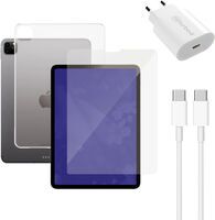 Rychlonabíječka (20 W), kabel (usb-c), ochranný kryt displeje tabletu a průhledné pouzdro na tablet