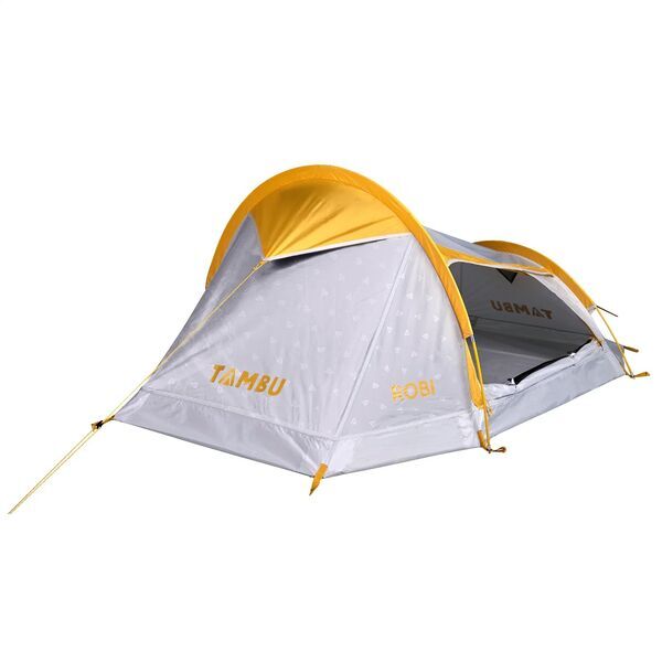 Tambu Zelt Robi | 1 Person Biwak Leichtgewicht | grey/yellow 1