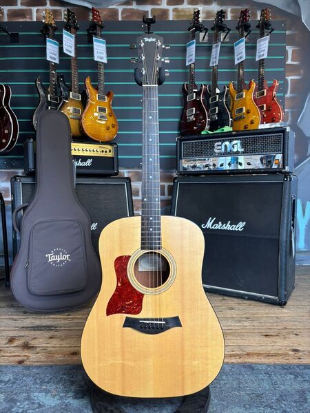 Taylor 110 Natural 2004 Left-Handed Acoustic Guitar | Natural, image 1 of 5