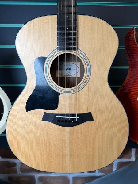 Taylor 114e Grand Auditorium Satin Natural 2022 LH Electro-Acoustic Guitar | Satin Natural, image 4 of 5