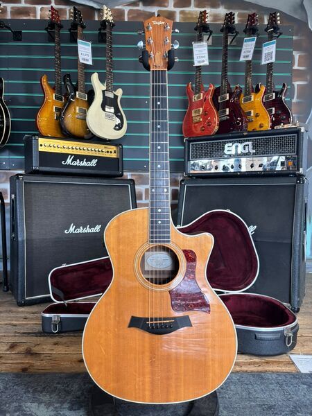 Taylor 414CE 2000 Natural Electro-Acoustic Guitar | Natural, image 1 of 5