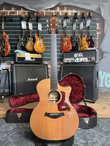 Taylor 514ce Gloss Natural 2011 Grand Auditorium Electro-Acoustic Guitar | Gloss Natural, image 1 of 5