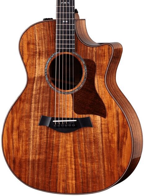 Taylor 724ce Hawaiian Koa Grand Auditorium Elektroakustisk Gitarr
