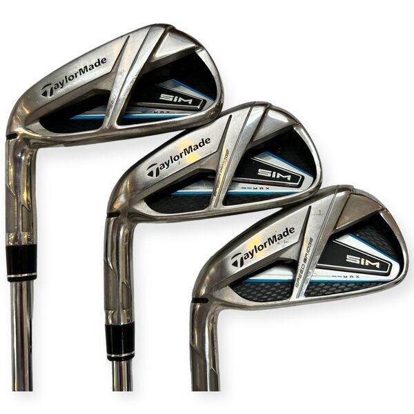 TaylorMade SIM Max Iron Set | regular | Linkshand | 5-SW + A 1