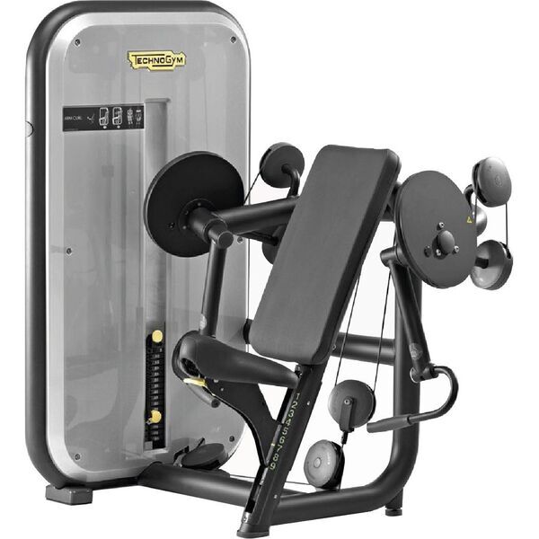 Technogym Element+ Arm Curl | черно/сиво 1