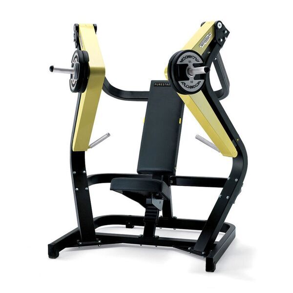 Technogym MG1000 Wide Chest Press Pure | black/yellow, image 1 of 2