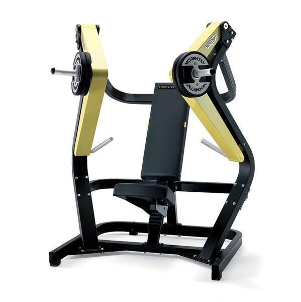 Technogym MG1000 Wide Chest Press Pure | black/yellow, image 2 of 2