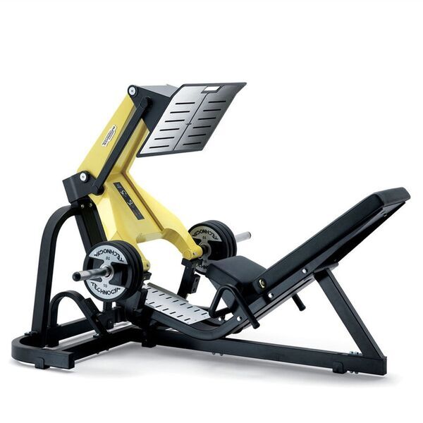 Technogym MG5000 Leg Press Pure | черно/жълто 1