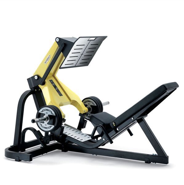 Technogym MG5000 Leg Press Pure | черно/жълто 2