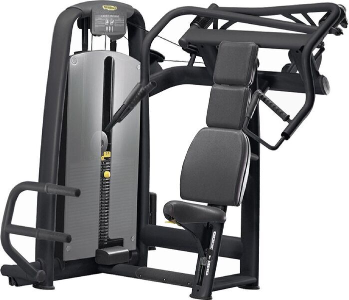 Technogym Selection Chest Incline | черно/сиво 3