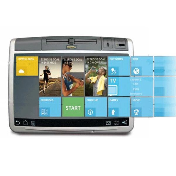 Technogym Unity New Bike Excite+ | черно/сребристо 2