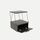 Tekoba nightstand wood veneer anthracite | anthracite, thumbnail 3 of 4
