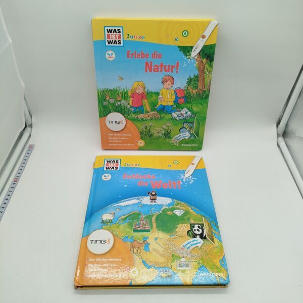 Tessloff Bundle WAS IST WAS Junior 3er Hörstift & 2 Büchere | multicolored, image 1 of 2