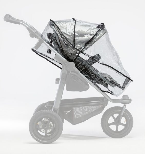Rain Cover for TFK Mono1 Kombikinderwagen | transparent 1