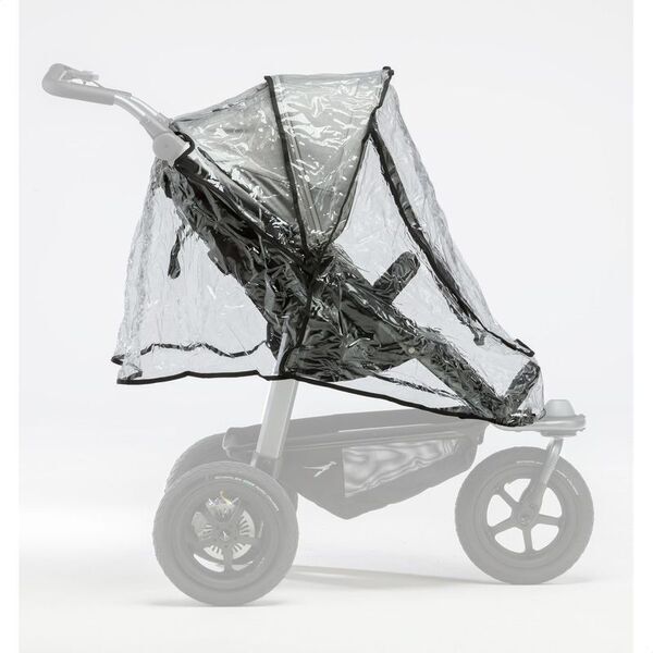 Rain Cover for TFK Mono1 Sportkinderwagen | transparent 1