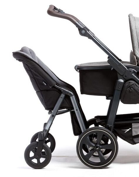 TFK Shuttle Zweitsitz für Kinderwagen | grau 2