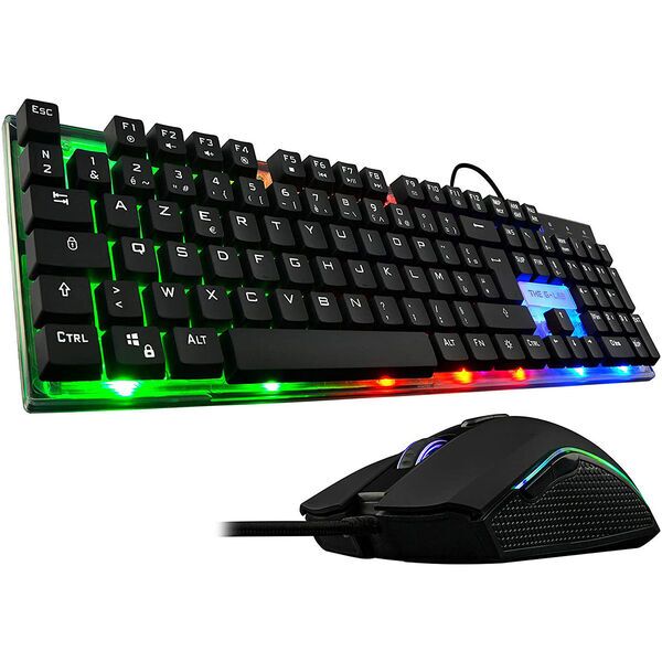 The G-Lab Gaming Combo Zinc | musta | FR 2