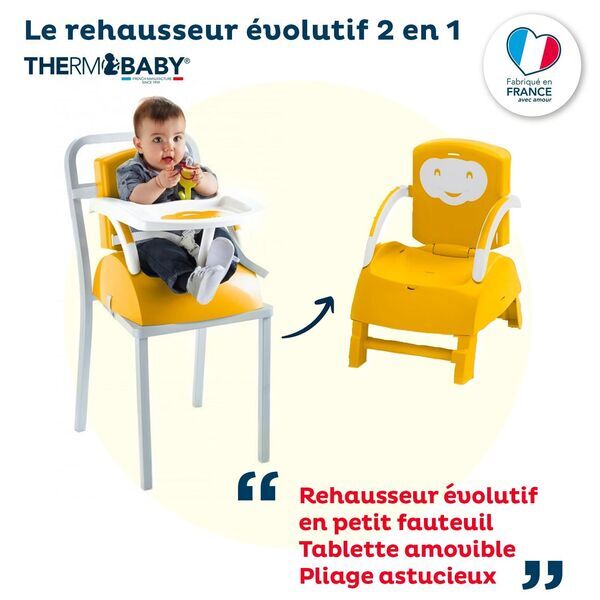 Thermobaby Chair Booster | yellow 2