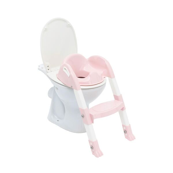 Thermobaby Kiddyloo Toilettentrainer | rosa/weiß 1