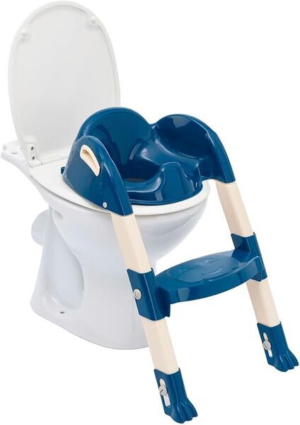 Thermobaby Kiddyloo Toilettentrainer | dunkelblau/weiß 1