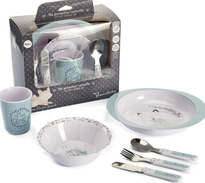 Thermobaby Set de couverts pour enfants | multicolore, image 2 of 2