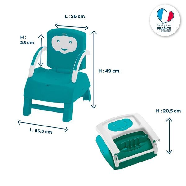 Thermobaby Sitzerhöhung | grün 2