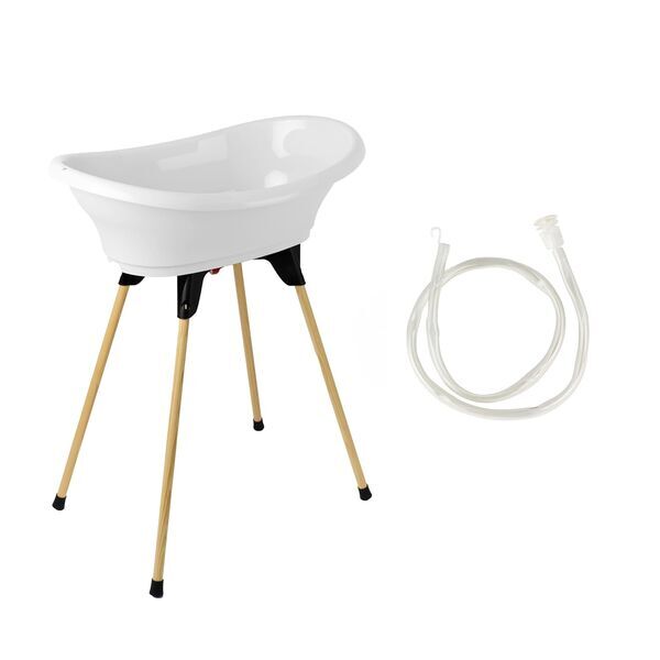 Thermobaby Vasco Babybadewannen-Set | white 1