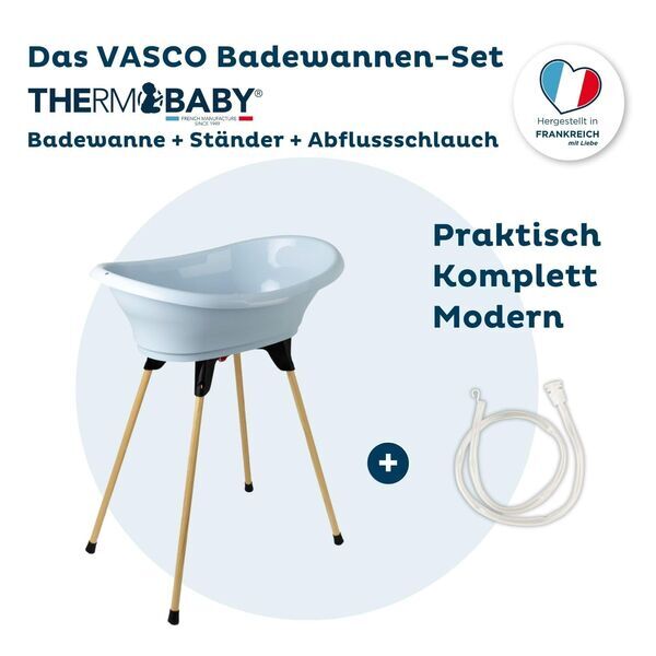 Thermobaby Vasco Badewannen-set | blue, image 2 of 2