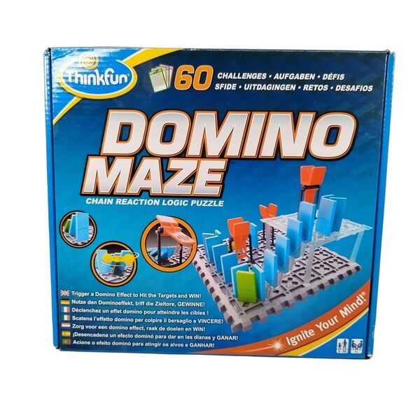 ThinkFun Domino Maze 76373 Denkspiele | mehrfarbig, image 1 of 4