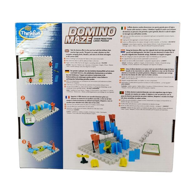 ThinkFun Domino Maze 76373 Denkspiele | mehrfarbig, image 4 of 4