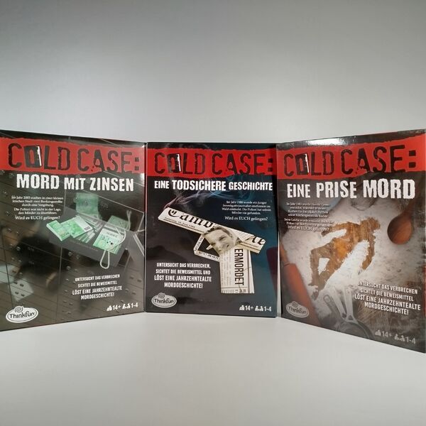 ThinkFun Krimi-Spiel Cold Case Trio Brettspiel | mehrfarbig 1