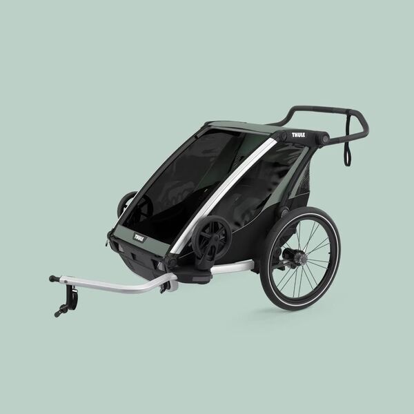 Thule Chariot Lite Zweisitzer | schwarz 1