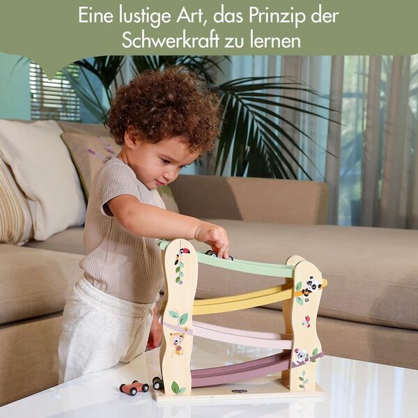 Tiny Love Spielzeug Holz-Rennwagen Rampe | multicolored 2